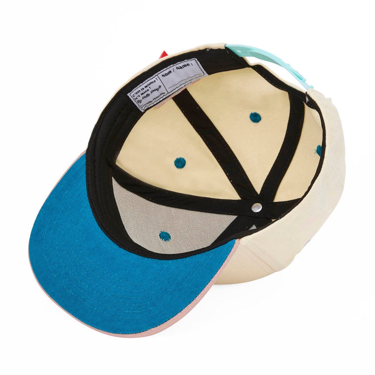 Cappellino Bambini Mini Cotton, visiera piatta, 100% cotone biologico, certificato Oeko-Tex, da 9 mesi, Cool Kids Only !