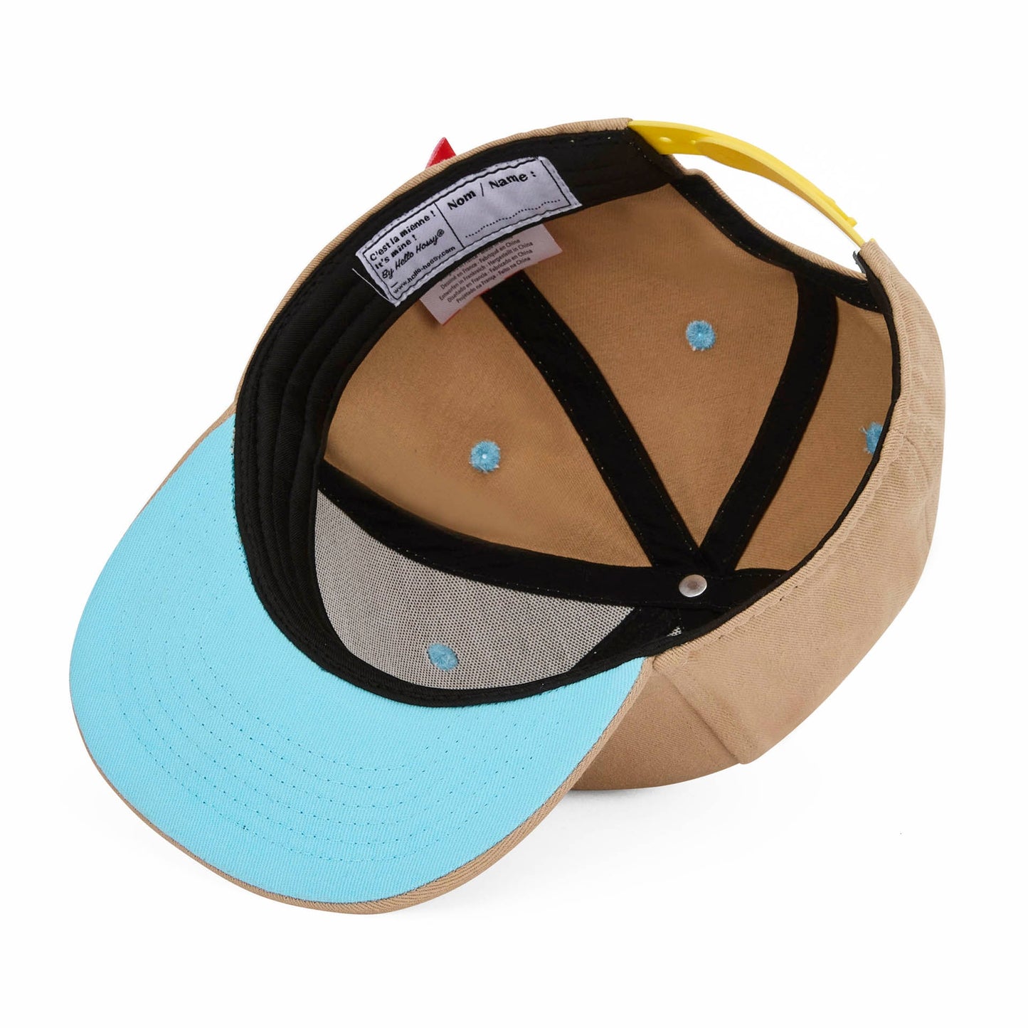 Cappellino Bambini Mini Sandy, visiera piatta, 100% cotone biologico, certificato Oeko-Tex, dai 9 mesi, Cool Kids Only !