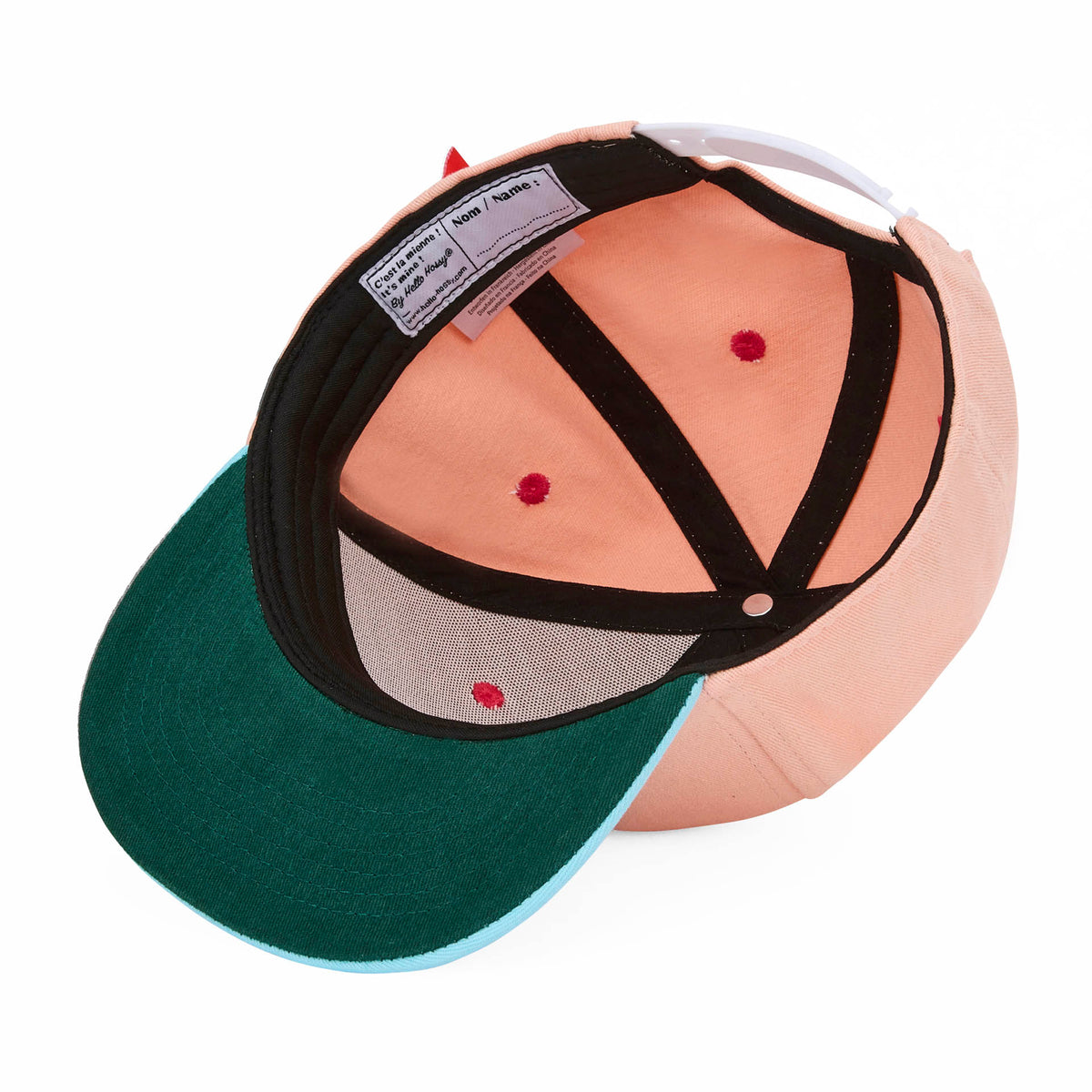 Cappellino bambini Mini Jolly, visiera piatta, 100% cotone biologico, certificato Oeko-Tex, da 9 mesi, Cool Kids Only!