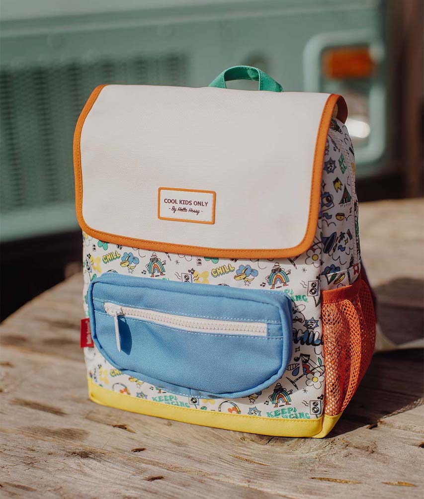 Cartella scolastica Bambini Chill, eco-responsabile, da 2 anni, Cool Kids Only !