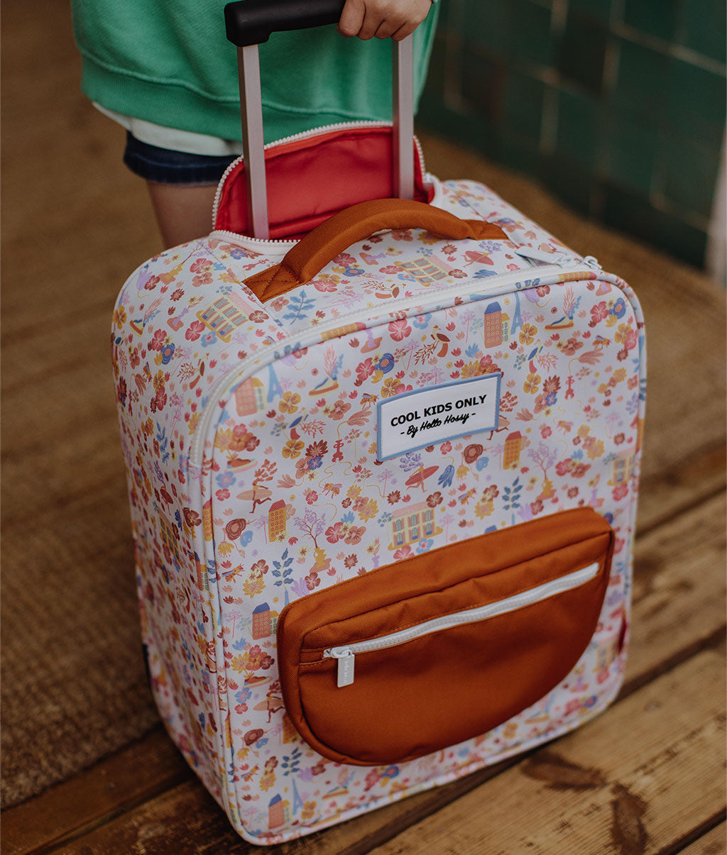 Valigia bambini Dried Flowers, formato cabina, con ruote, Cool Kids Only !
