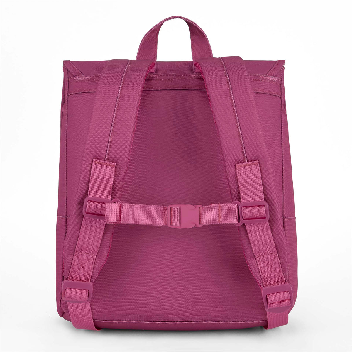 Zaino per bambini viola con spalline regolabili e chiusura a clip Hello Hossy