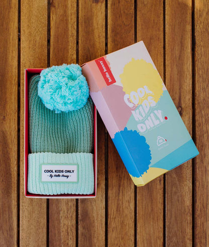 Berretto Color Block Minty