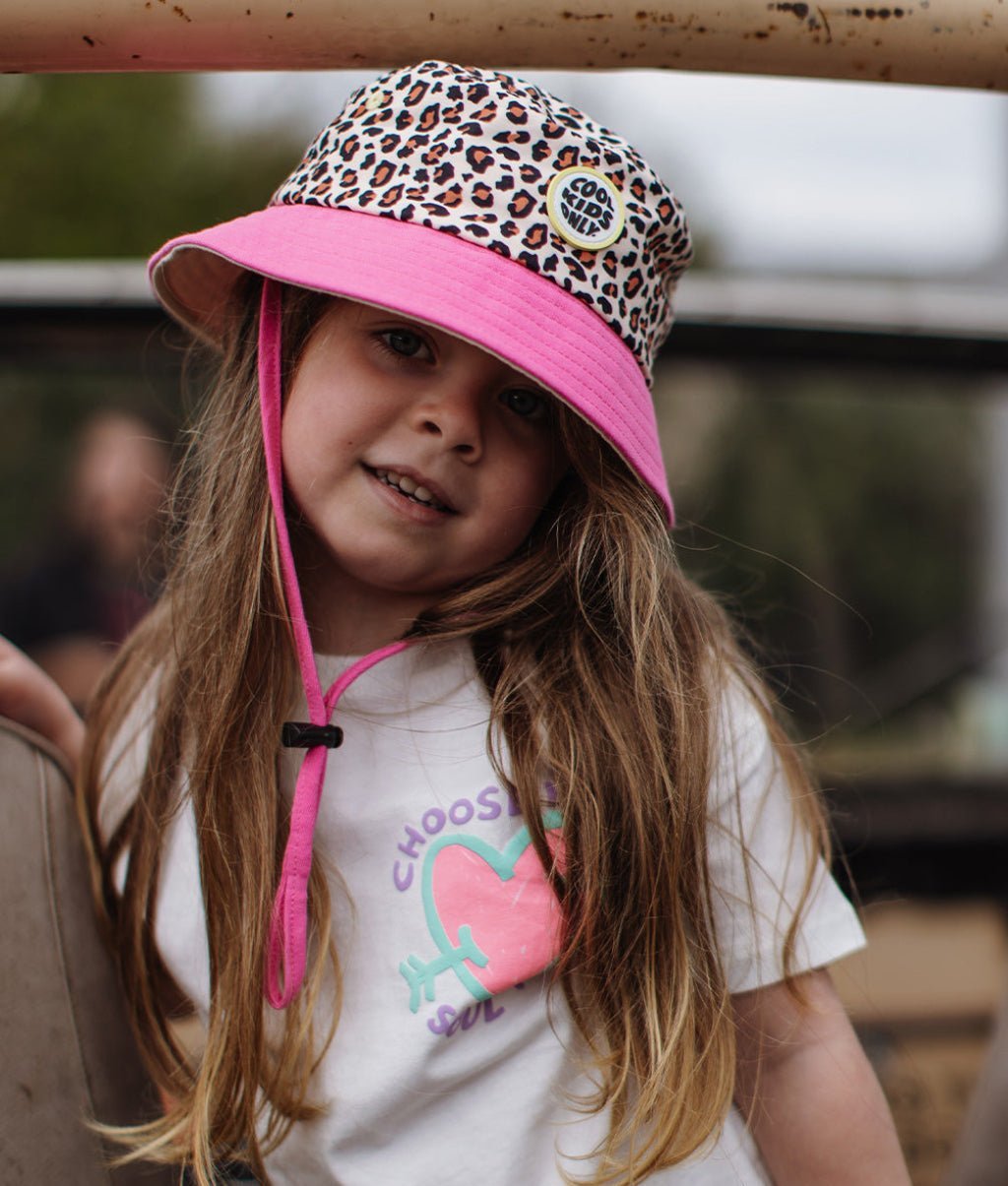 Bucket hat Leopard #7 Bambini & Neonati, Cool Kids Only, Hello Hossy