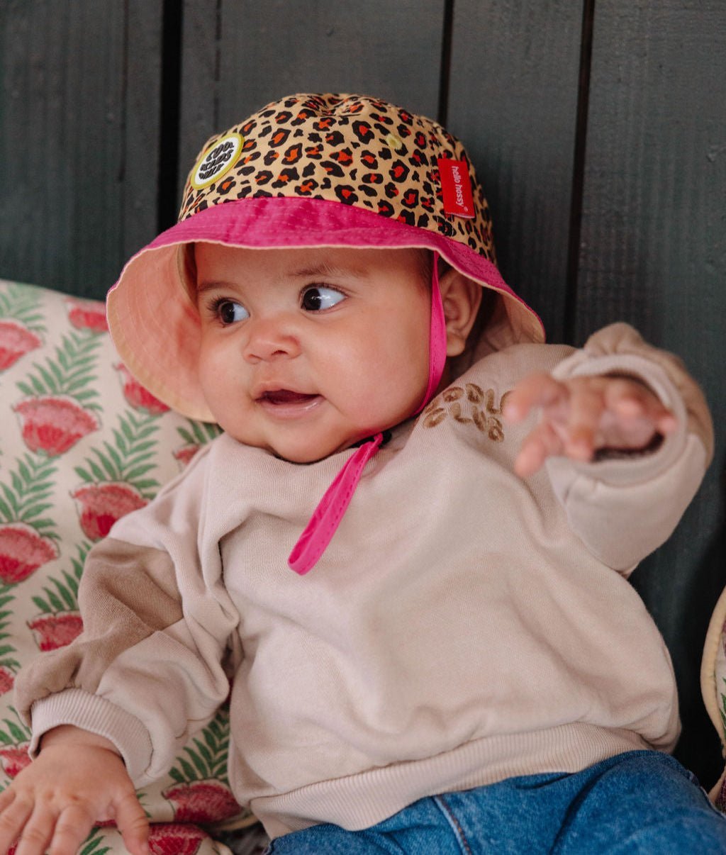 Bucket hat Leopard #7 Bambini & Neonati, Cool Kids Only, Hello Hossy