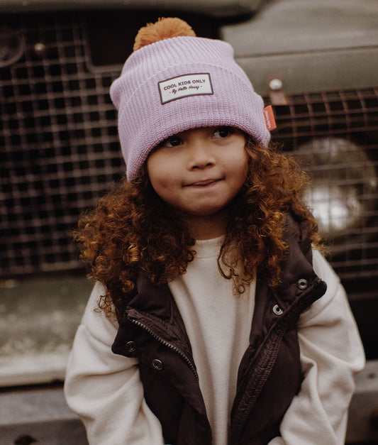 Berretto Color Block Mauve bambini & bebè, Cool Kids Only, Hello Hossy