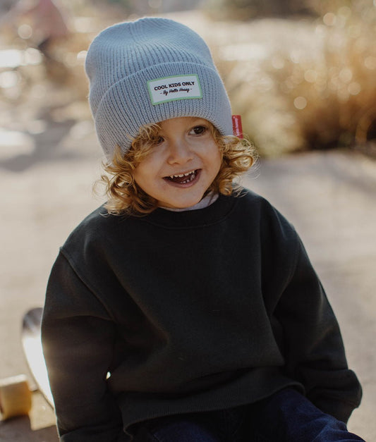 Berretto colorato bambini Pop Artic, maglia morbida e fine, lana, senza pompon, dai 9 mesi, Cool Kids Only!