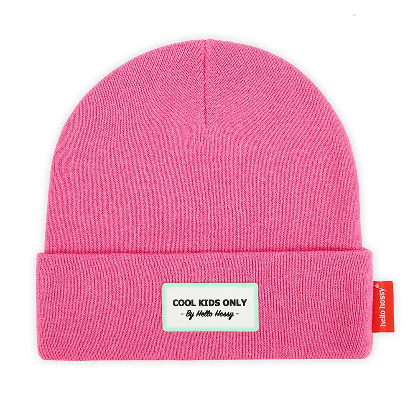 Berretto bambini Urban Fuchsia, cotone, effetto chiné, maglia morbida e fine, da 9 mesi, Cool Kids Only !