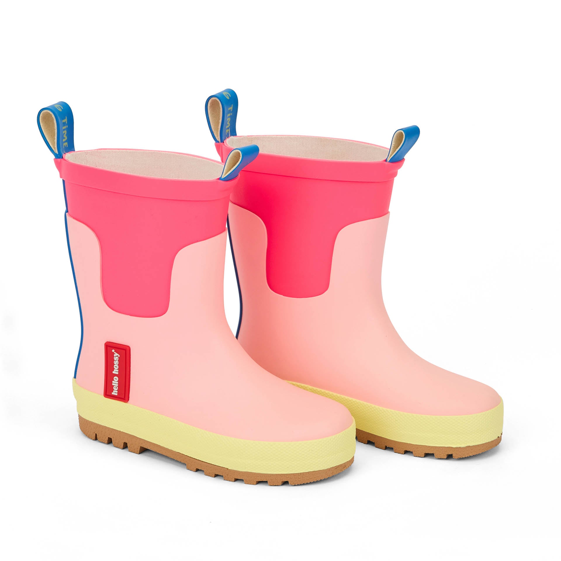 Stivali da pioggia impermeabili Pinkfly per bambino – vista 3/4