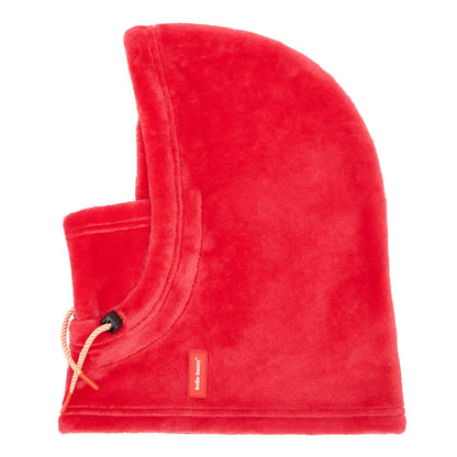 Passamontagna bambino pile rosso cordino regolabile Hello Hossy