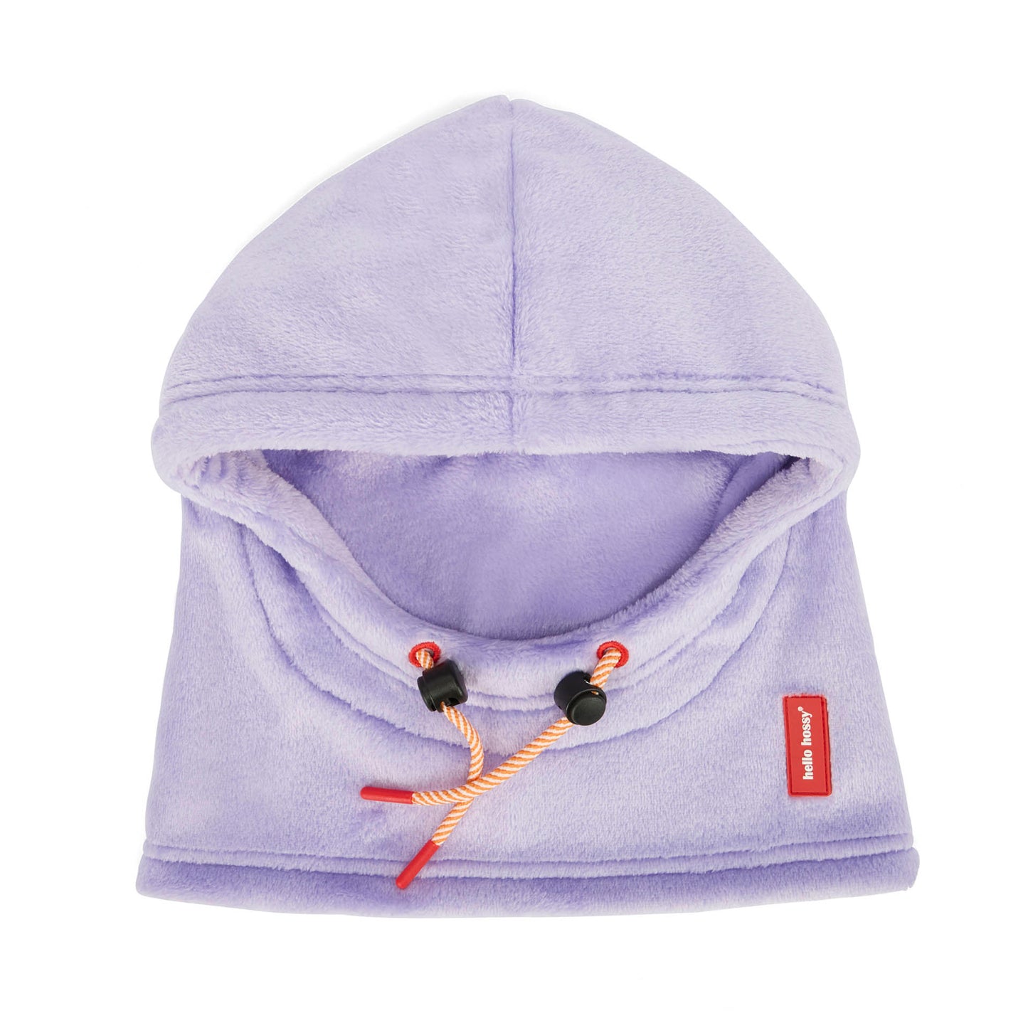Passamontagna in pile lilla Warmy Mauve per bambino e bebè – vista piatta