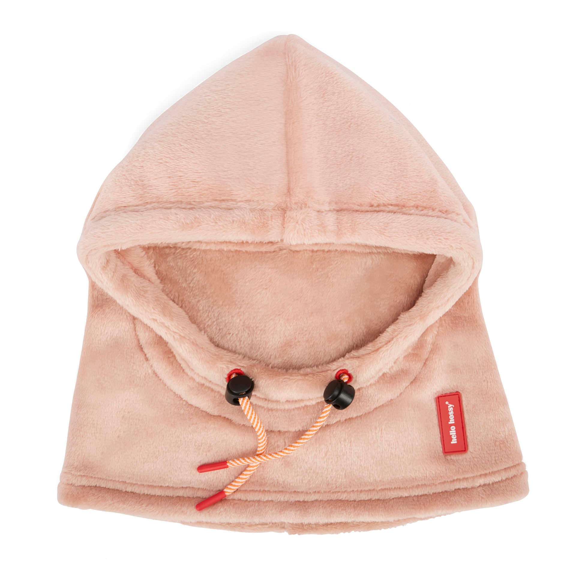 Passamontagna in pile rosa Warmy Pink per bambini e bebè – vista piatta