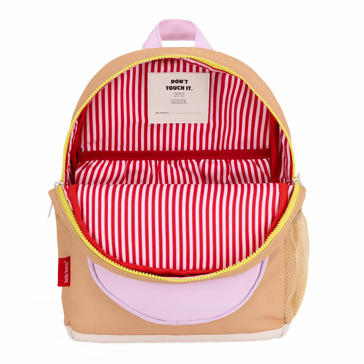 Zaino per bambini Mini Crema Brûlée, ecosostenibile, dai 2 anni, Cool Kids Only !