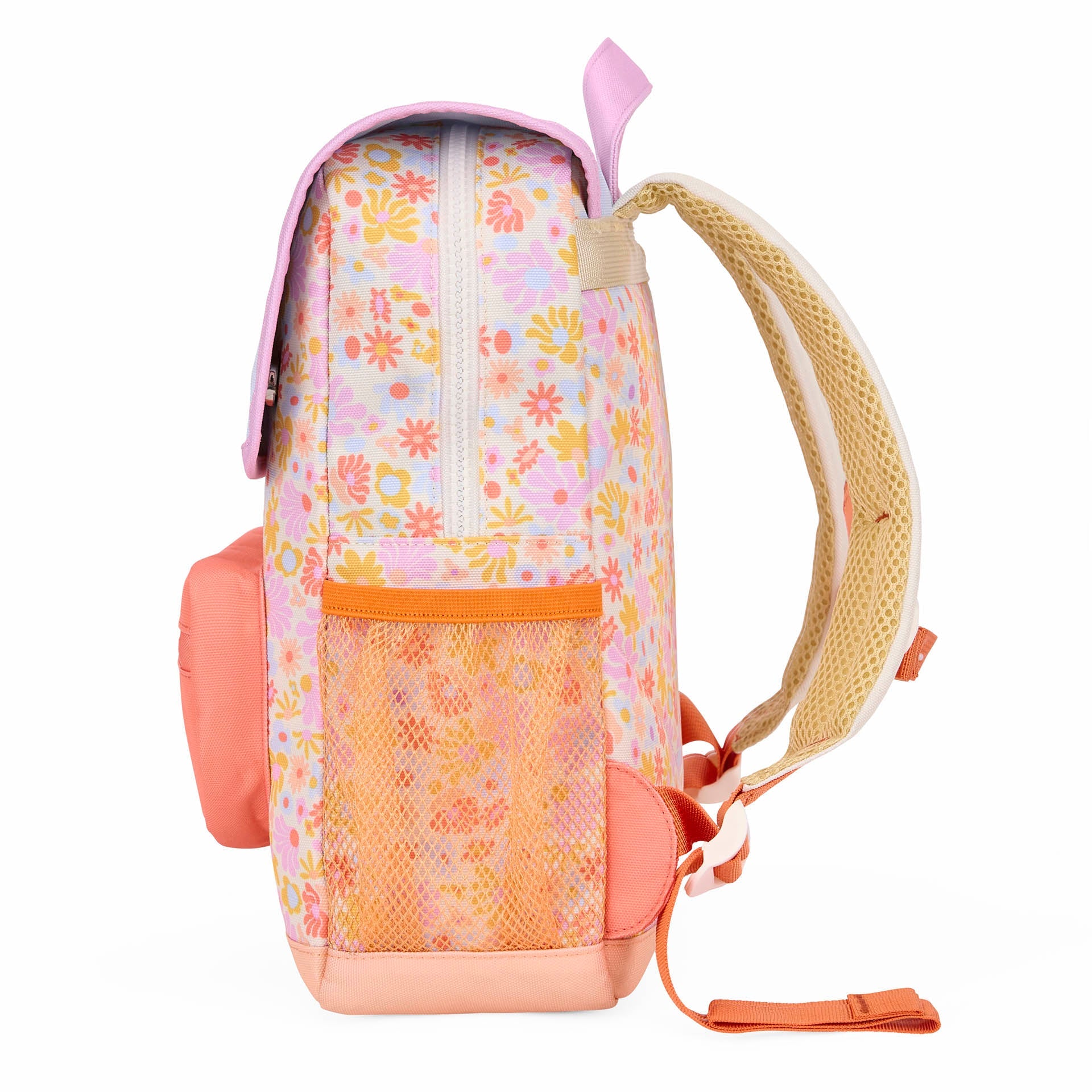 Zaino per bambini Retro Flowers, eco-responsabile, dai 2 anni, Cool Kids Only !