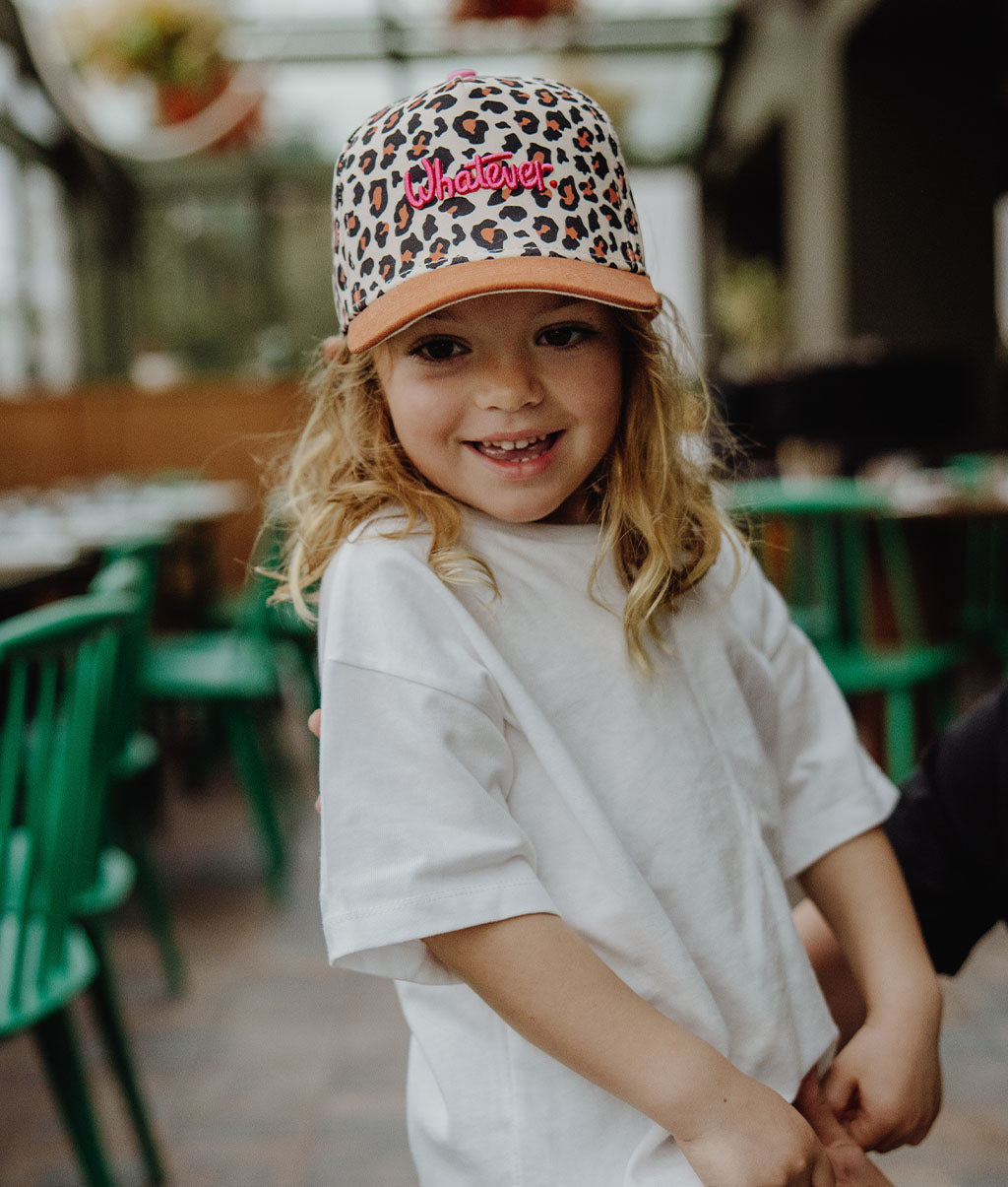 Cappellino per bambini Leopard #7, visiera curva, matchy-matchy, eco-responsabile, dai 9 mesi, Cool Kids Only !