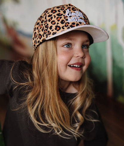 Cappellino Mamme-Bambini Leopard #6, visiera curva, matchy-matchy, eco-responsabile, dai 9 mesi, Cool Kids Only !