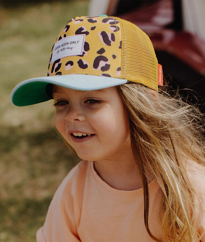 Cappellino bambini Panther, stile Trucker, eco-responsabile, certificato Oeko-Tex, da 9 mesi, Cool Kids Only!