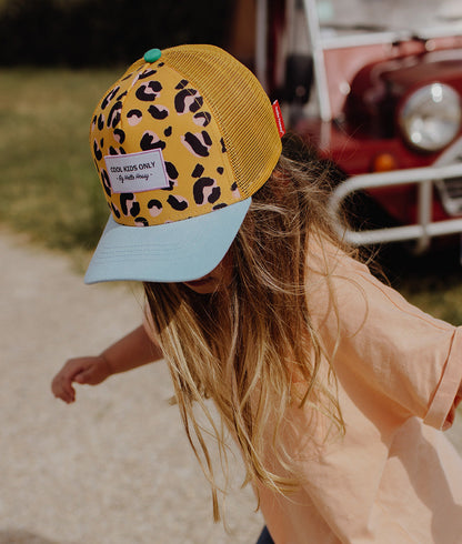 Cappellino bambini Panther, stile Trucker, eco-responsabile, certificato Oeko-Tex, da 9 mesi, Cool Kids Only !