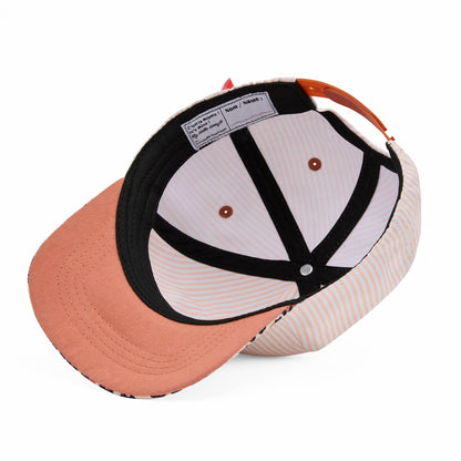 Cappellino Bambini Leopard #5, visiera curva, matchy-matchy, eco-responsabile, dai 9 mesi, Cool Kids Only!