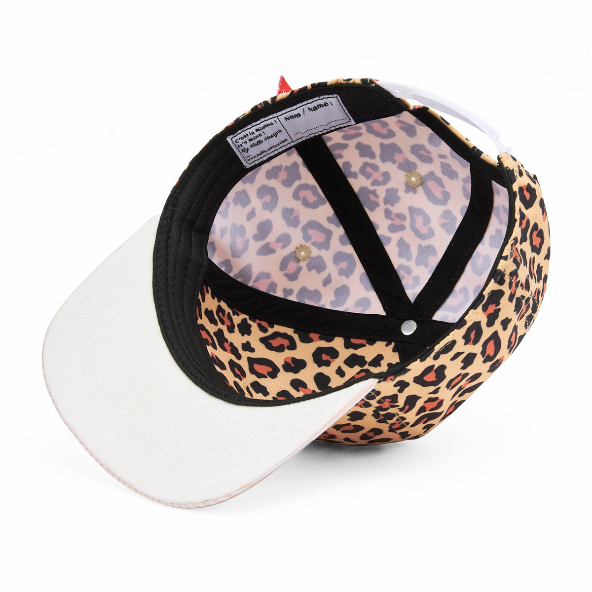 Cappellino Bambini Leopard #6, visiera curva, matchy-matchy, eco-responsabile, a partire da 9 mesi, Cool Kids Only !