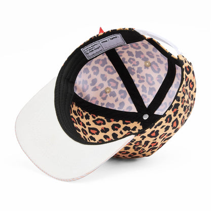 Cappellino Bambini Leopard #6, visiera curva, matchy-matchy, eco-responsabile, a partire da 9 mesi, Cool Kids Only !