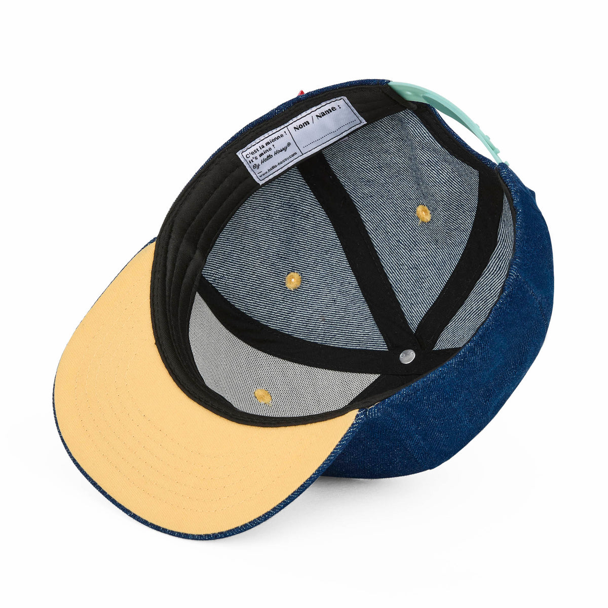 Cappellino bambini Jean Funtastic, visiera piatta, cotone biologico, certificato Oeko-Tex, da 9 mesi, Cool Kids Only!