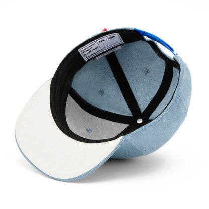 Cappellino Bambini Jean Future, visiera piatta, cotone biologico, certificato Oeko-Tex, a partire da 9 mesi, Cool Kids Only !