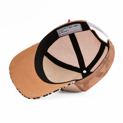 Cappellino Bambini Leopard #2, stile Trucker, matchy-matchy, eco-responsabile, da 9 mesi, Cool Kids Only !
