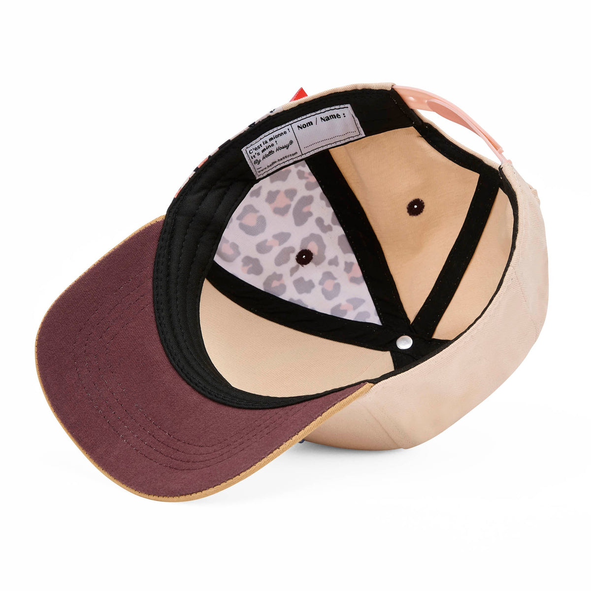 Cappellino mamme-bambini leopard #3, visiera curva, matchy-matchy, eco-responsabile, dai 9 mesi, Cool Kids Only!