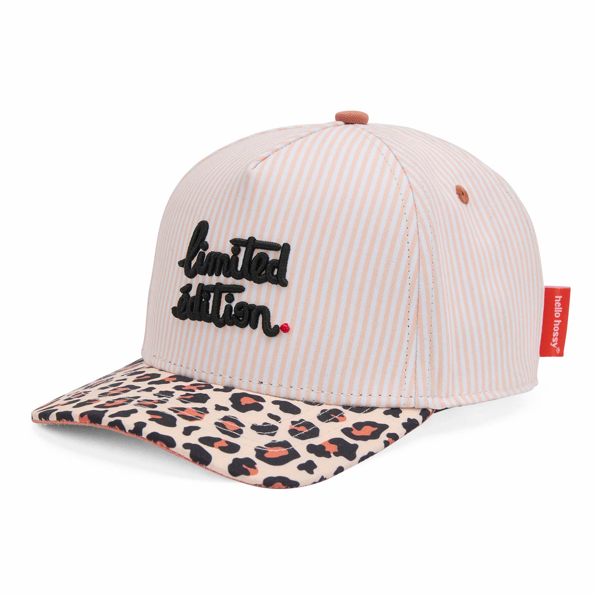 Cappellino Bambini Leopard #5, visiera curva, matchy-matchy, eco-responsabile, dai 9 mesi, Cool Kids Only!