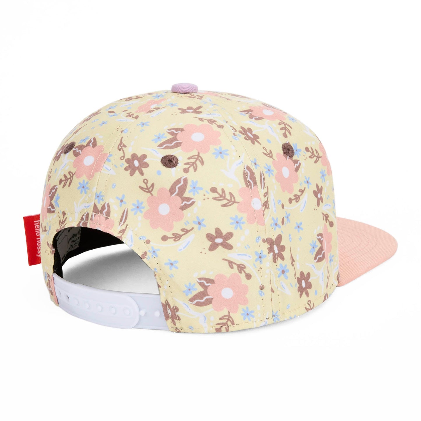 Cappellino Bambini Pastel Blossom, visiera piatta, eco-responsabile, certificato Oeko-Tex, da 9 mesi, Cool Kids Only!