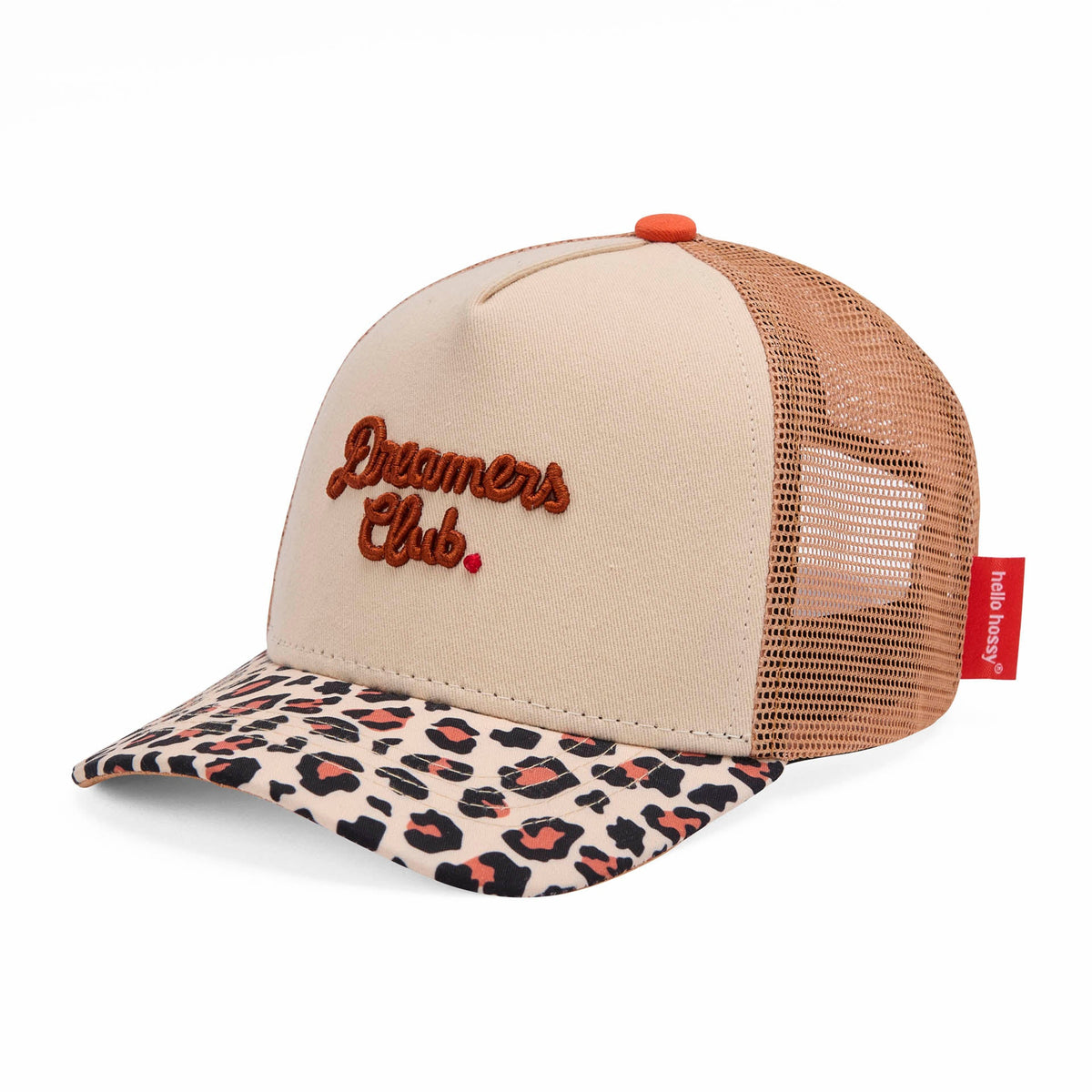 Cappellino Bambini Leopard #2, stile Trucker, matchy-matchy, eco-responsabile, da 9 mesi, Cool Kids Only !