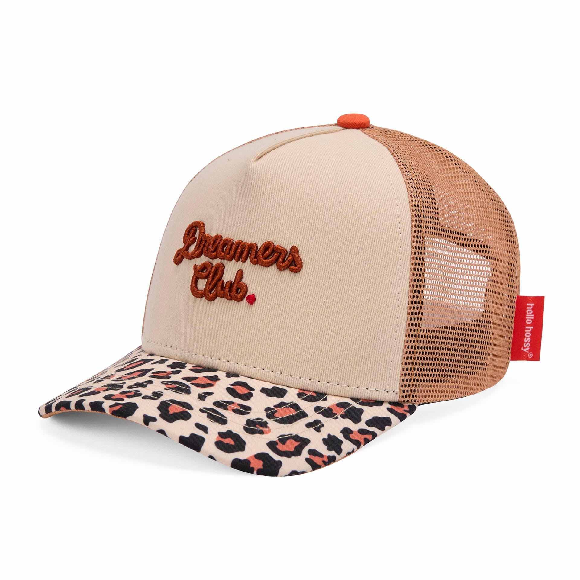 Cappellino Bambini Leopard #2, stile Trucker, matchy-matchy, eco-responsabile, da 9 mesi, Cool Kids Only !