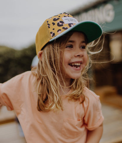 Cappellino per bambini Panther, stile Trucker, eco-responsabile, certificato Oeko-Tex, da 9 mesi, Cool Kids Only !