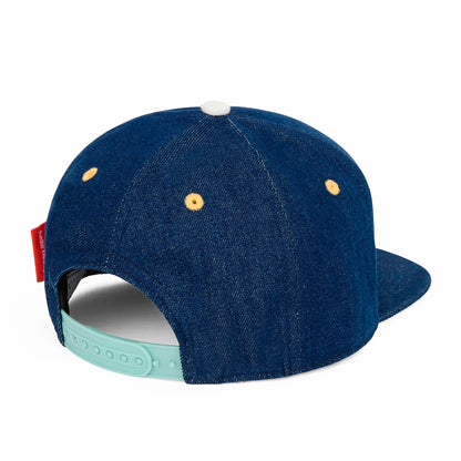 Cappellino bambini Jean Funtastic, visiera piatta, cotone biologico, certificato Oeko-Tex, da 9 mesi, Cool Kids Only!