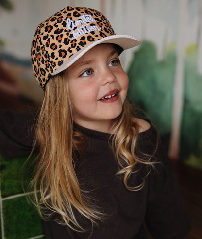 Cappellino Mamme-Bambini Leopard #6, visiera curva, matchy-matchy, eco-responsabile, dai 9 mesi, Cool Kids Only !