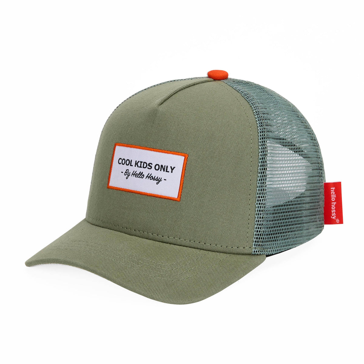 Cappellino genitori e bambini Mini Olive, stile Trucker, matchy-matchy, eco-responsabile, dai 9 mesi, Cool Kids Only!