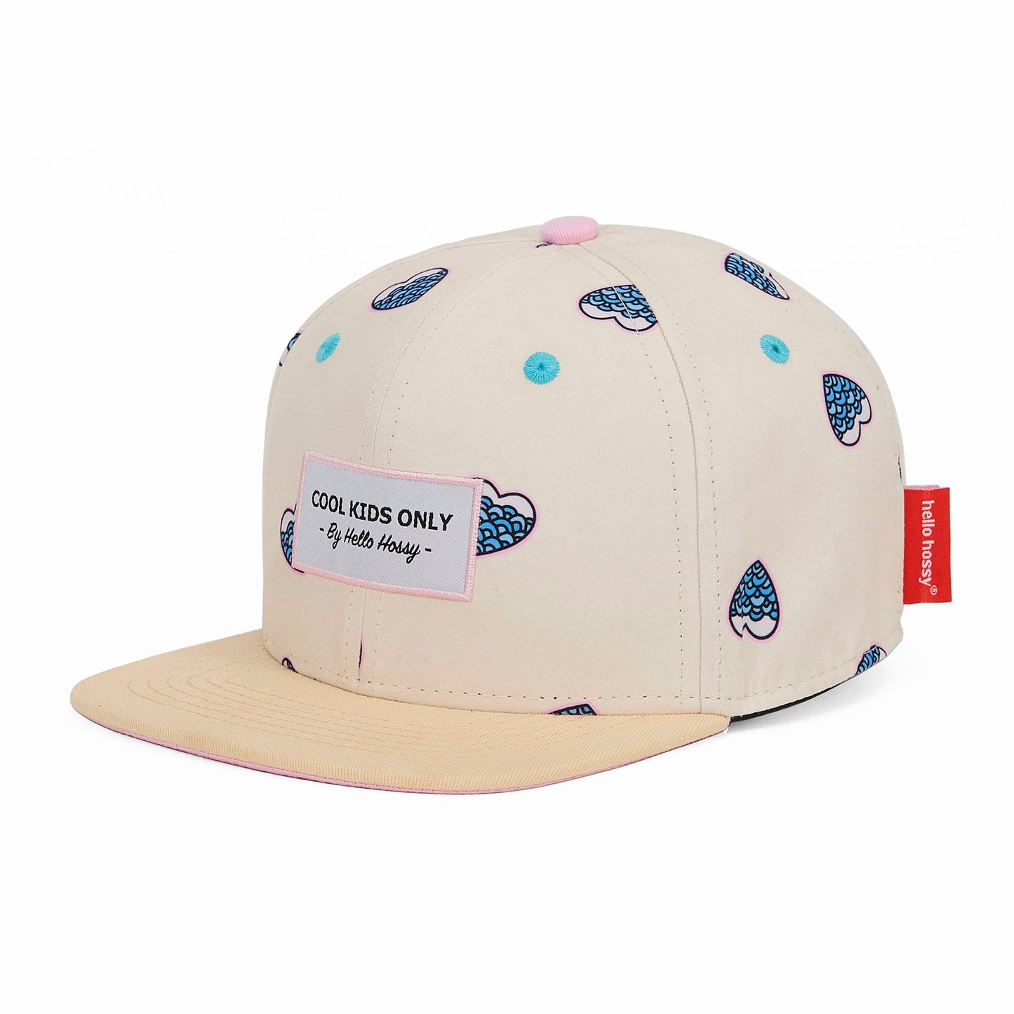 Cappellino Bambini Mermaid, visiera piatta, eco-responsabile, certificato Oeko-Tex, da 9 mesi, Cool Kids Only !