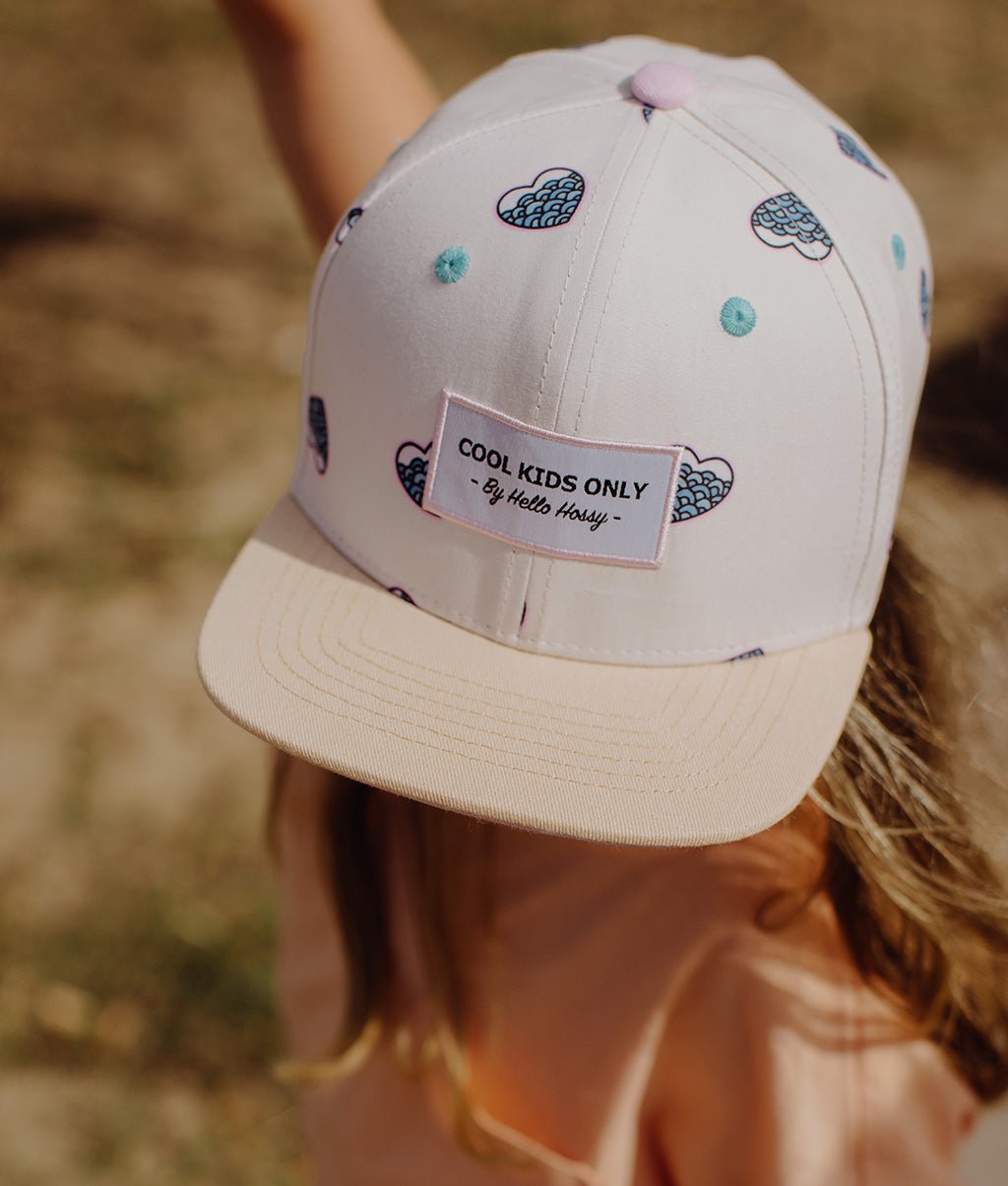 Cappellino bambini Mermaid, visiera piatta, eco-responsabile, certificato Oeko-Tex, dai 9 mesi, Cool Kids Only!