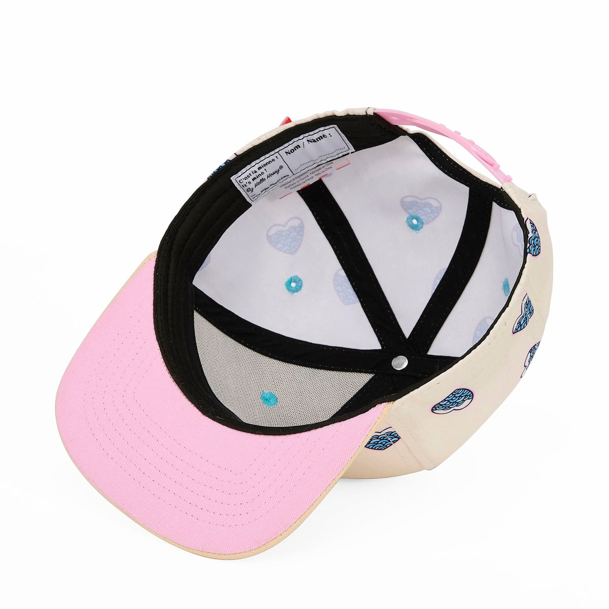 Cappellino Bambini Mermaid, visiera piatta, eco-responsabile, certificato Oeko-Tex, da 9 mesi, Cool Kids Only !