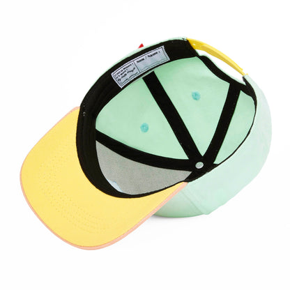 Cappellino bambini Mini Aloe, visiera curva, 100% cotone biologico, certificato Oeko-Tex, dai 9 mesi, Cool Kids Only !