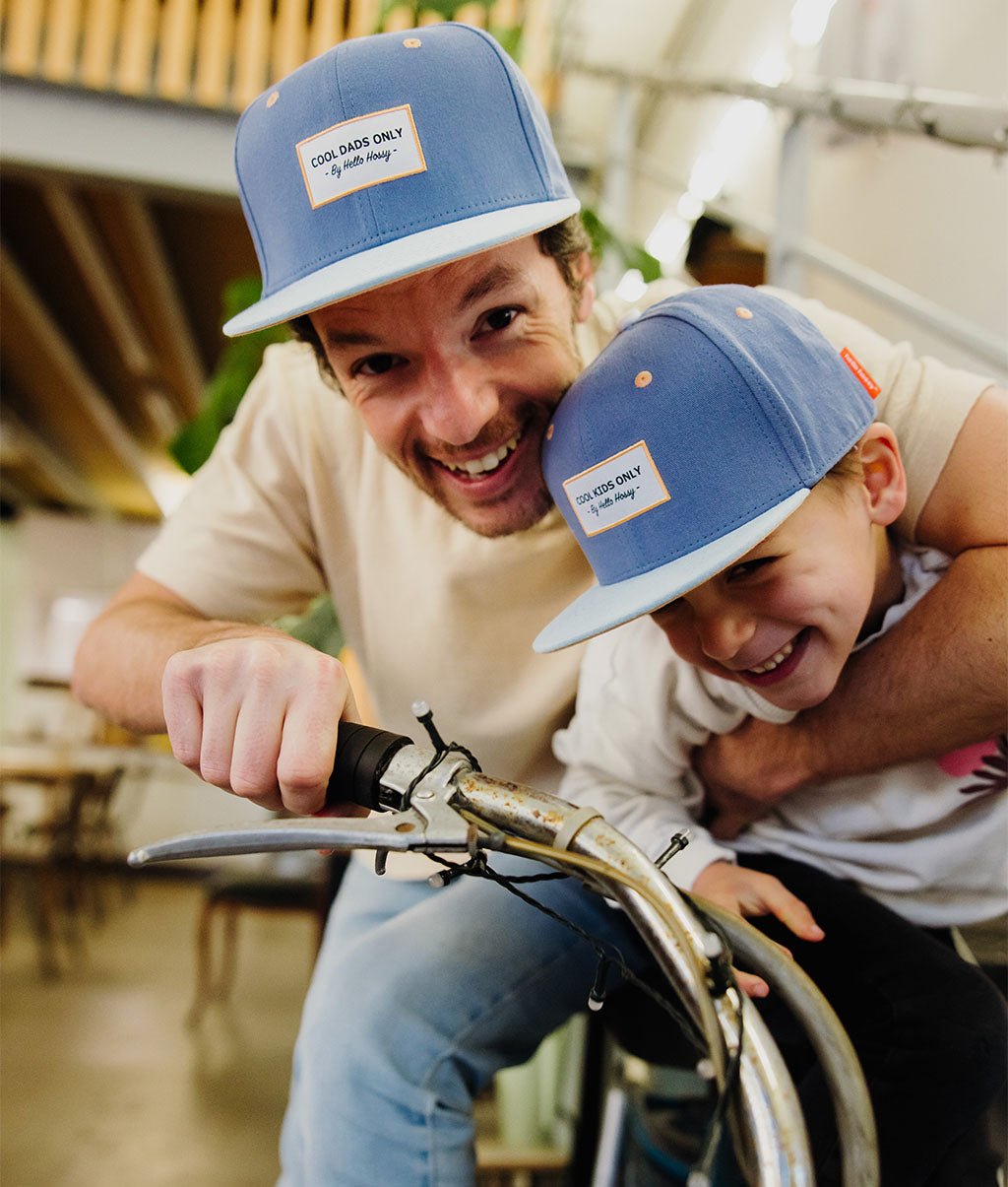 Cappellino genitori e bambini Mini Malo, visiera piatta, 100% cotone biologico, matchy-matchy, dai 9 mesi, Cool Kids Only!