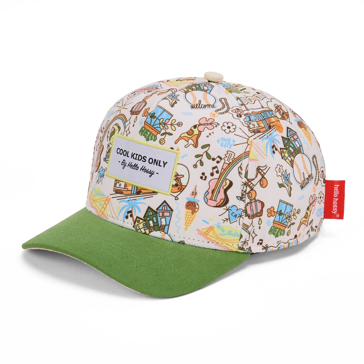 Cappellino San Francisco bambini e bebè, Cool Kids Only, Hello Hossy