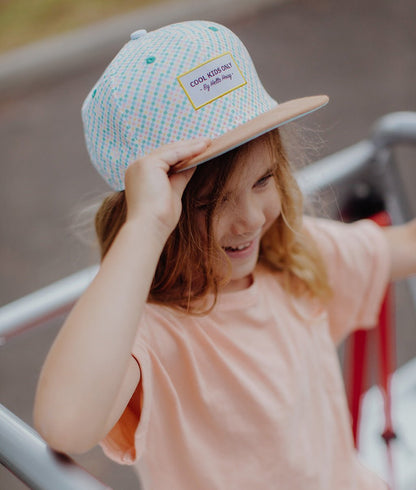 Cappellino per bambini Square, visiera piatta, eco-responsabile, certificato Oeko-Tex, dai 9 mesi, Cool Kids Only!