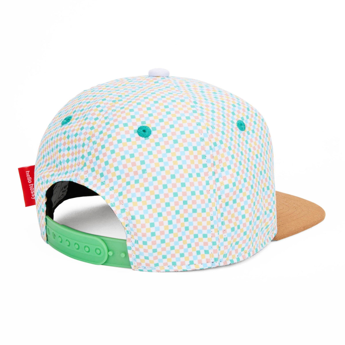 Cappellino per bambini Square, visiera piatta, eco-responsabile, certificato Oeko-Tex, dai 9 mesi, Cool Kids Only!
