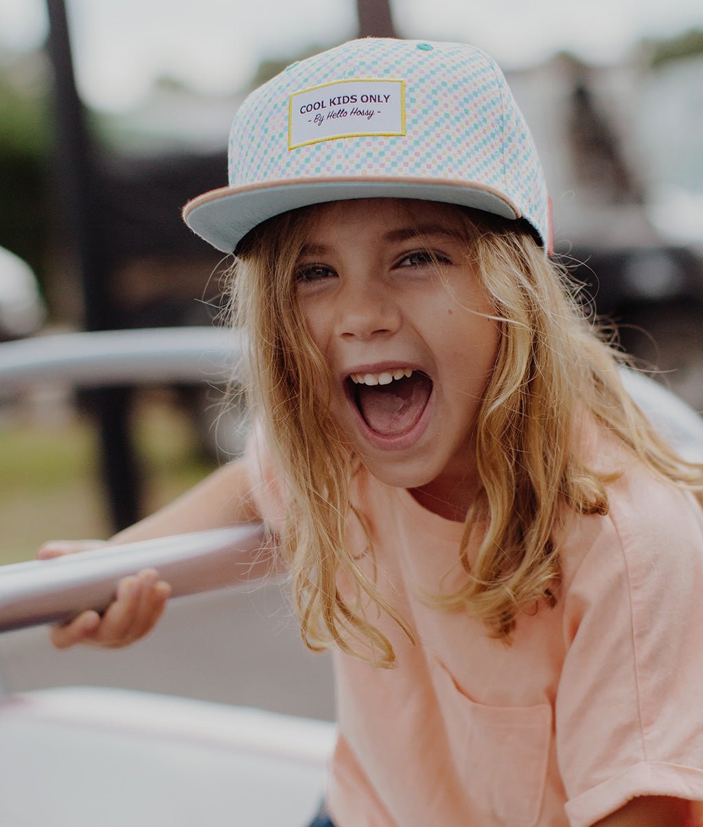 Cappellino per bambini Square, visiera piatta, eco-responsabile, certificato Oeko-Tex, dai 9 mesi, Cool Kids Only!