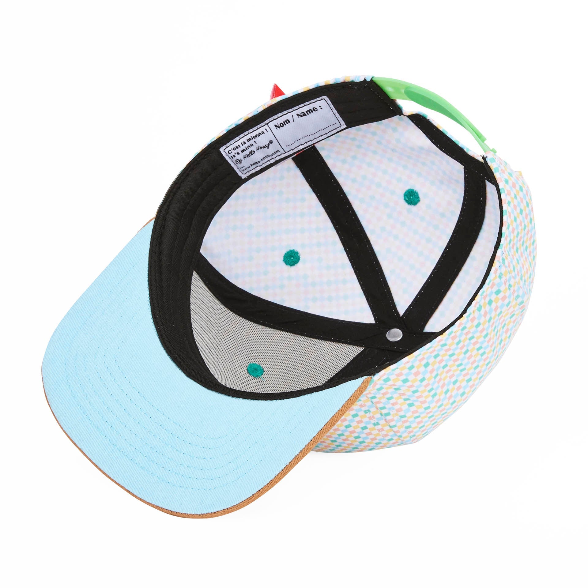 Cappellino per bambini Square, visiera piatta, eco-responsabile, certificato Oeko-Tex, dai 9 mesi, Cool Kids Only!