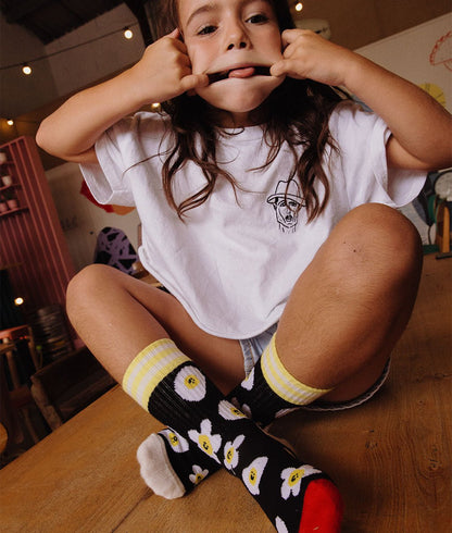 Calzini per bambini Eggs, cotone biologico, accessorio colorato, regalo per bambini, da 1 anno, Cool Kids Only !