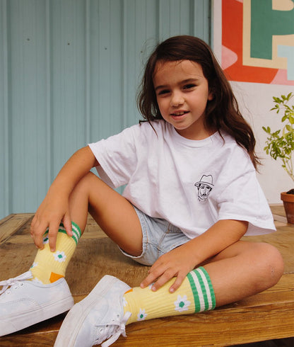 Calzini Bambini Hippie, cotone biologico, accessorio colorato, regalo bambino, da 1 anno, Cool Kids Only !