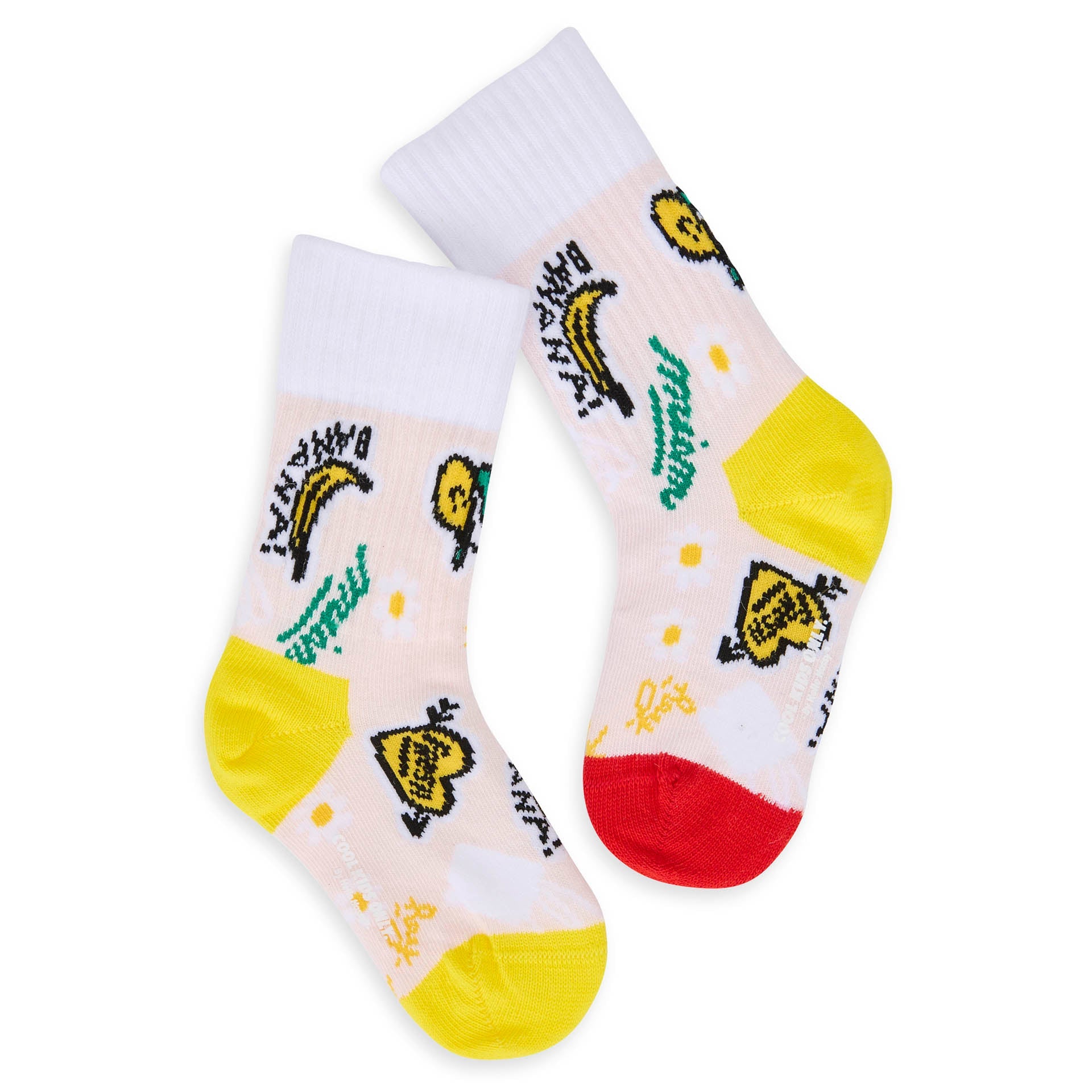Calzini Bambini Market, cotone biologico, accessorio colorato, regalo bambino, da 1 anno, Cool Kids Only !